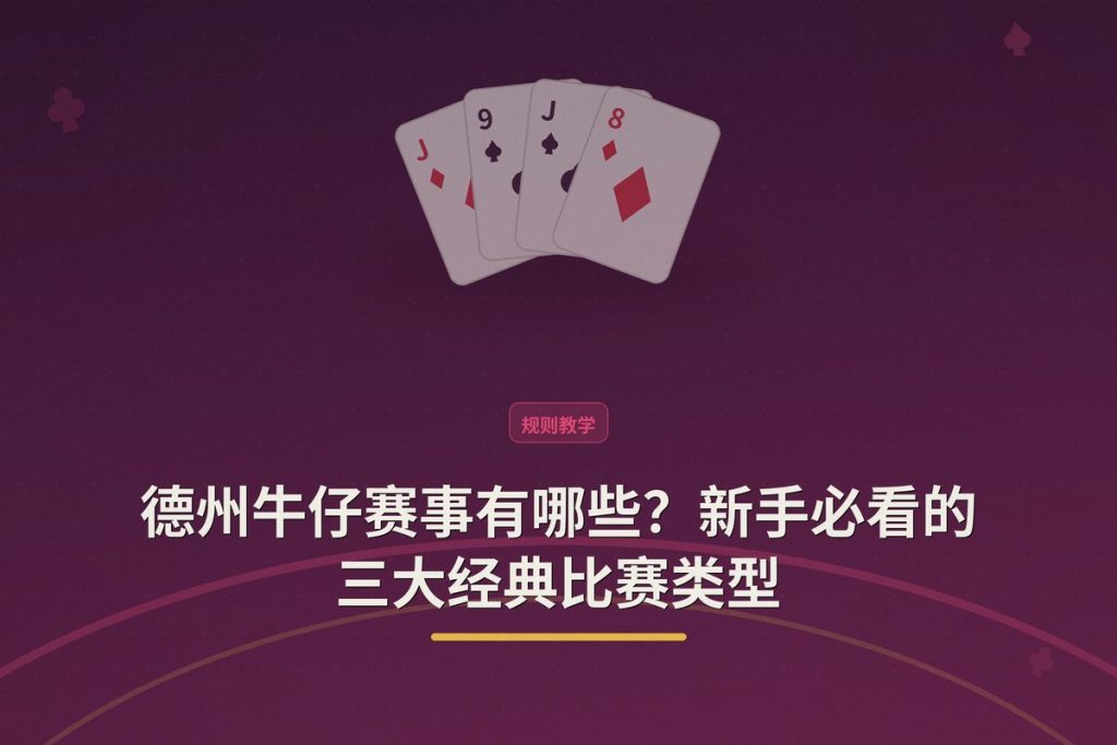 德州牛仔赛事有哪些？新手必看的三大经典比赛类型