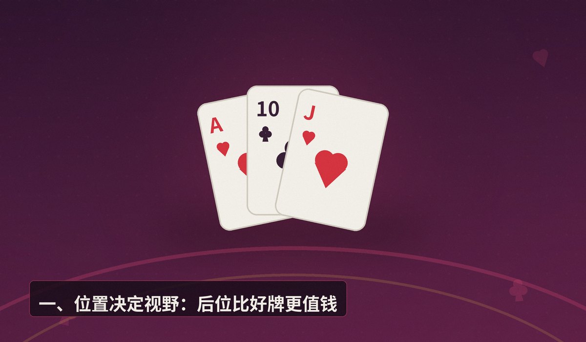 德州牛仔牌局解说 - 德州牛仔牌局解说：从新手到稳手的三个关键点